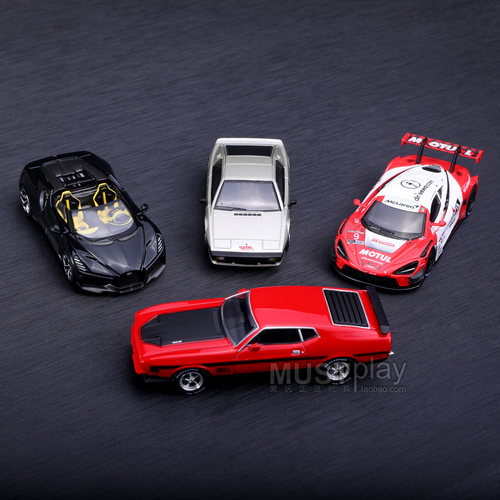 MINIGT 1058布加迪993迈凯伦1122福特野马1109莲花电影007合金车