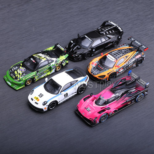 MINIGT保时捷迈凯伦GTR合金车模