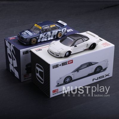 Kaido MINIGT148本田 NSX (NA1) 154 宝马 M3 (E30）1/64合金车模