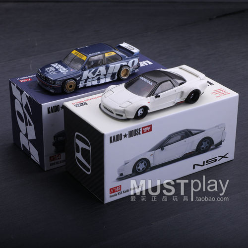 Kaido MINIGT148本田 NSX (NA1) 154 宝马 M3 (E30）1/64合金车模