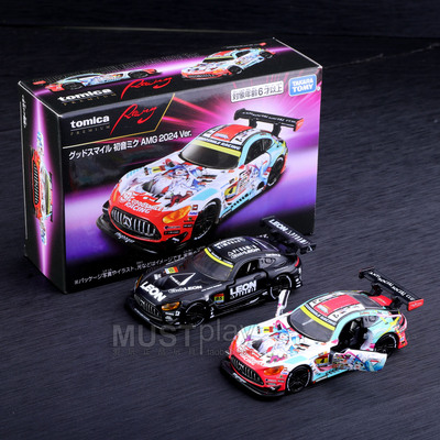 TOMY多美卡无限赛车Racing奔驰AMG GT3初音未来leon涂装合金车模