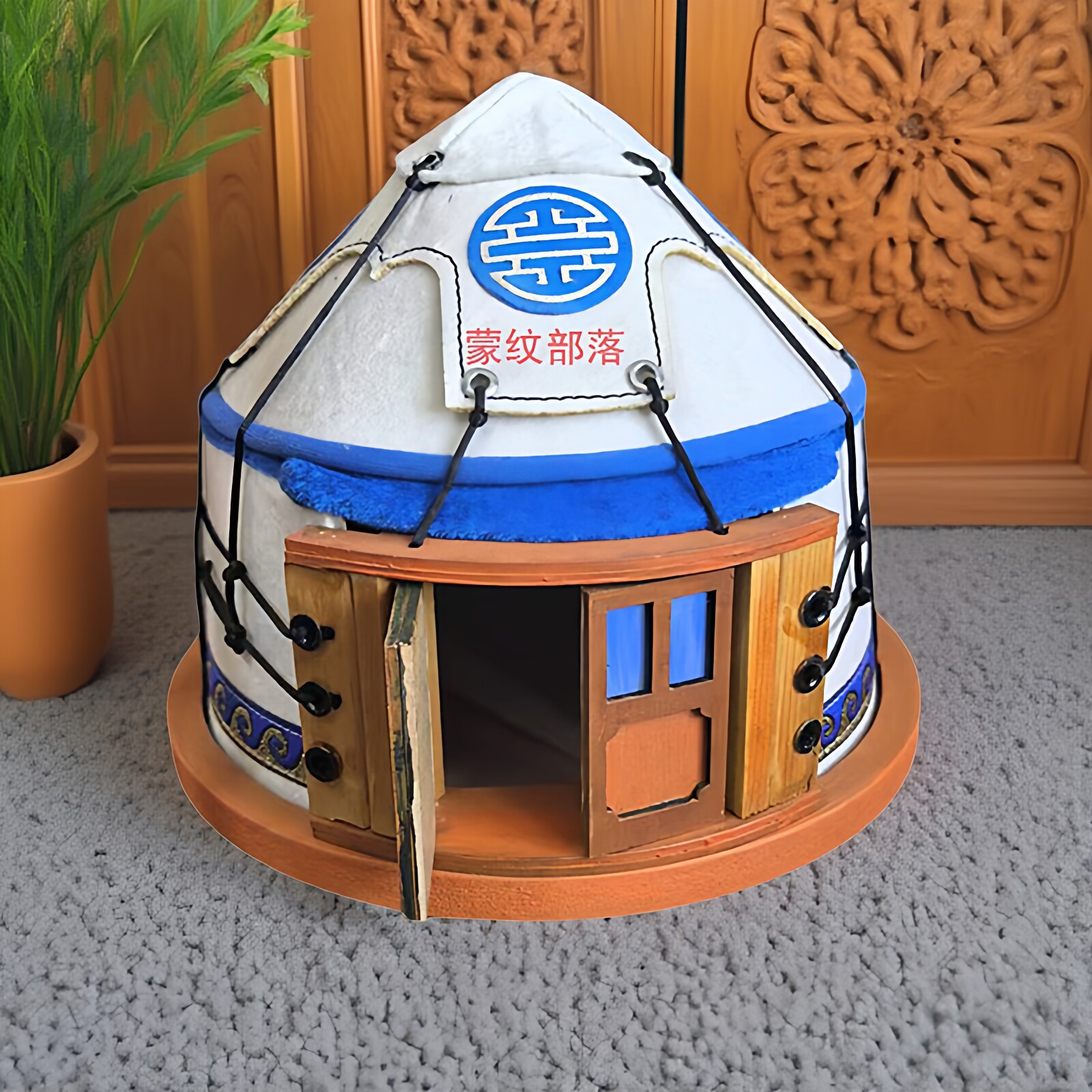 内蒙古草原毡房手工艺品民族创意蒙古包模型摆件装饰品特色礼品