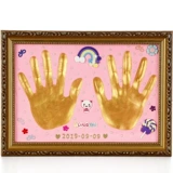 Детская чернильная подушечка, сувенир, отпечатки рук и ног для взрослых для влюбленных, семейный стиль, подарок на день рождения