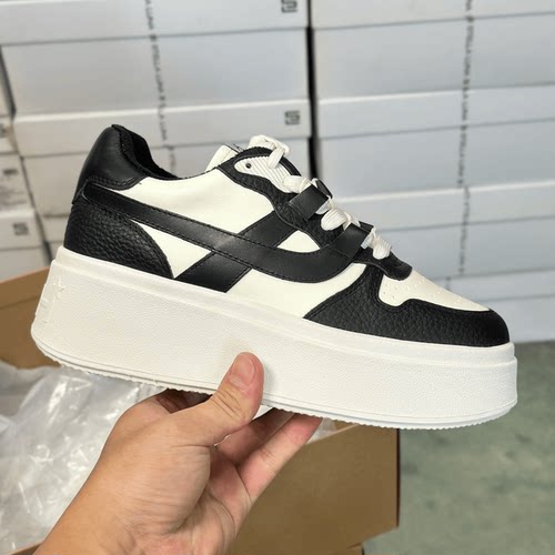 ASH厚底增高拼色休闲板鞋