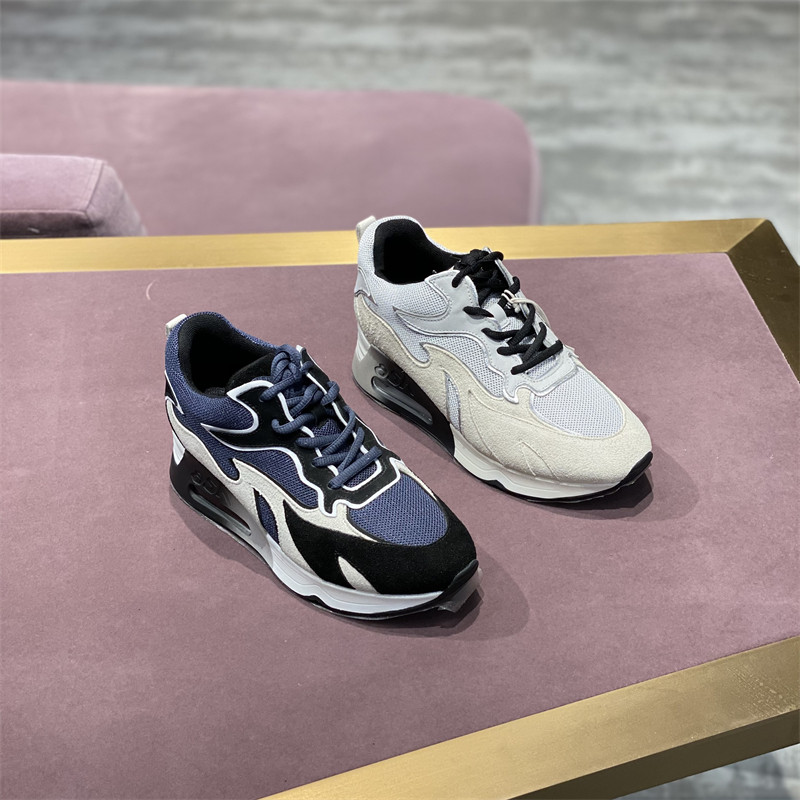 ash艾熙女鞋2020秋季新款拼接撞色运动气垫底休闲鞋ak340l40008