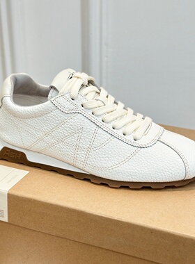 ASH女鞋复古薄底轻便德训鞋平底板鞋真皮休闲跑步运动鞋150991