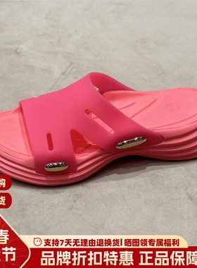 LUNA露娜春夏厚底透气休闲外穿凉拖鞋女高颜值踩屎感拖鞋L122024