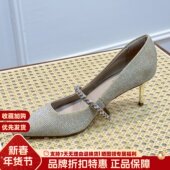 优雅玛丽珍高跟女单鞋 Luxury Rebel春夏尖头浅口时尚 LI133K02037