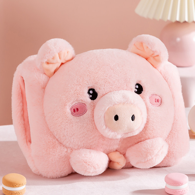 防爆热水袋充电式毛绒可爱女电暖手宝敷肚子可拆洗暖宝宝注水