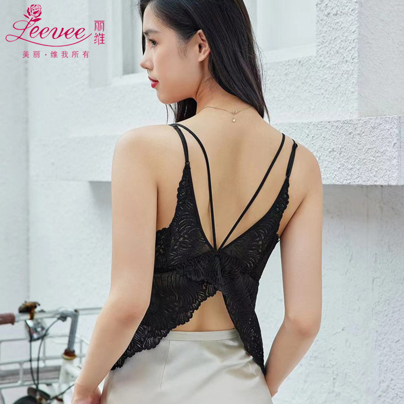 丽维性感一体内衣蕾丝舒适美背女