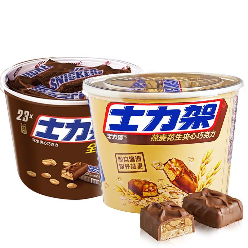 德芙士力架花生夹心巧克力460夹心巧克力