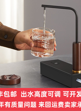 墨行上水器桌面家用桶装水电动抽水器饮水机自动吸水器小型智能