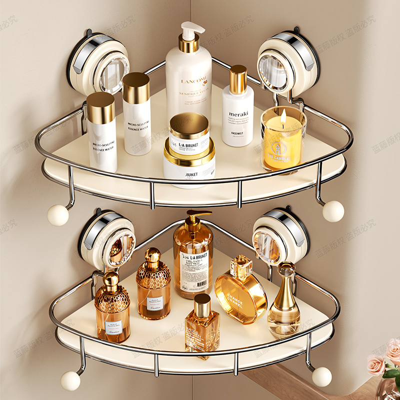 【极速发货】吸盘三角置物架