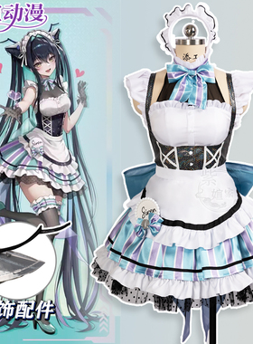 胜利女神NIKKE x and GALLERY咖啡厅联名2小美人鱼米哈拉cos