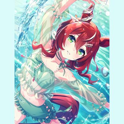 赛马娘凯旋芭蕾cosplay泳装