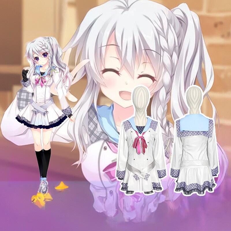 紫媗动漫9nine天色天歌天籁音新海天演出服Cosplay服饰