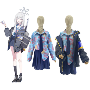 紫媗动漫碧蓝档案心华演出服Cosplay服饰定制