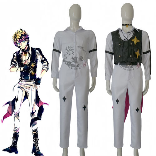 紫媗动漫恶魔执事与黑猫罗诺芳登演出服Cosplay服饰定制