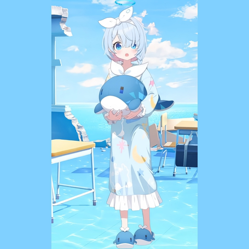 蔚蓝档案阿洛娜睡衣cos服