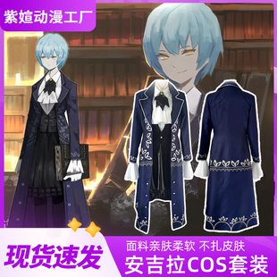 定制 紫媗动漫废墟图书馆安吉拉新番动漫演出服宫廷风Cosplay服装