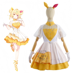 紫媗动漫VTuber 星川莎拉COS动漫演出服cosplay服饰定制