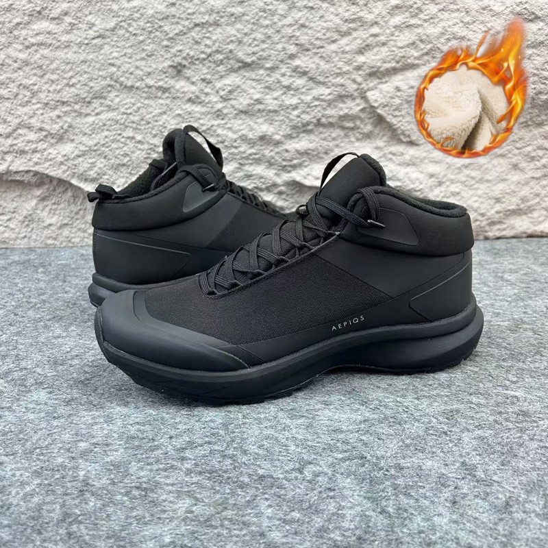 外贸高端男鞋户外越野跑鞋轻便减震秋冬防寒保暖舒适中帮登山鞋,户外/登山/野营/旅行用品,户外休闲鞋,淘宝优惠券,粉丝福利购,淘宝优惠卷