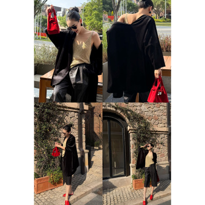 AME丝绒奶奶袍中古系列