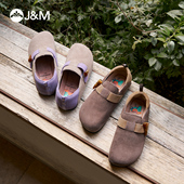 女2026春季 新款 平底懒人一脚蹬全包外穿博肯鞋 快乐玛丽勃肯鞋 单鞋