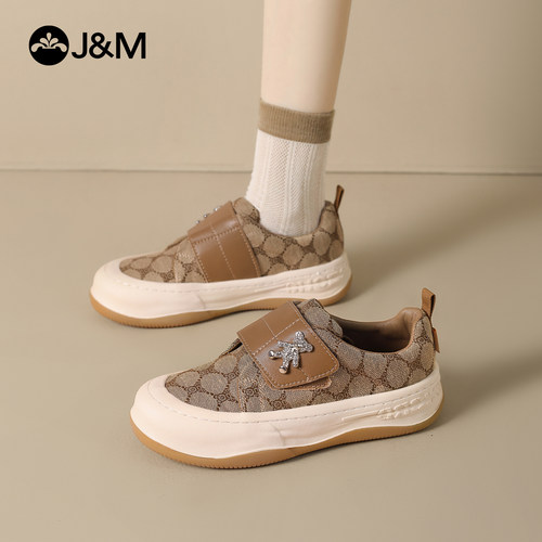 快乐玛丽帆布鞋女2025秋季新款