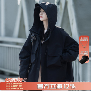 夹克情侣机能风冲锋上衣 美式 AOGZ户外多口袋工装 外套男女春秋新款