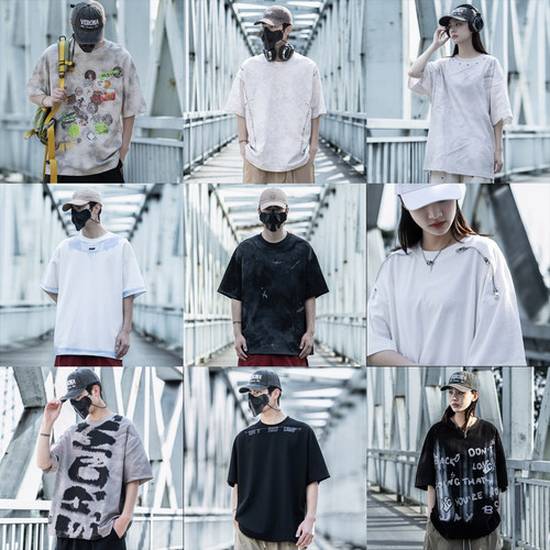 【AOGZ 短袖清仓】一件不留！春夏重磅短袖宽松设计感T恤衫（06）