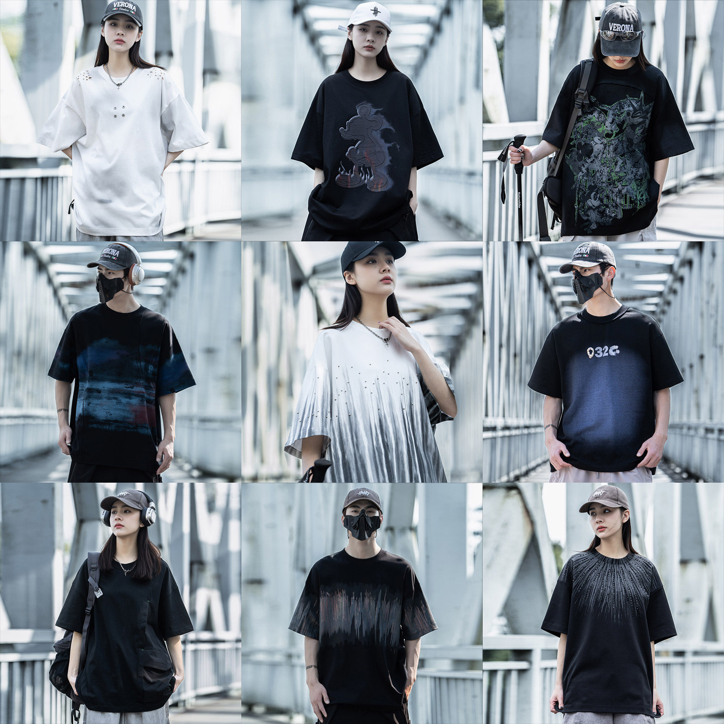 【AOGZ 短袖清仓】一件不留！春夏重磅短袖宽松设计感T恤衫（03）,男装,T恤,淘宝优惠券,粉丝福利购,淘宝优惠卷