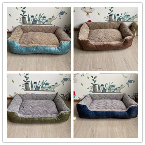 春季新款狗窝麂皮防皮毛绒浅口窝大狗子床窝