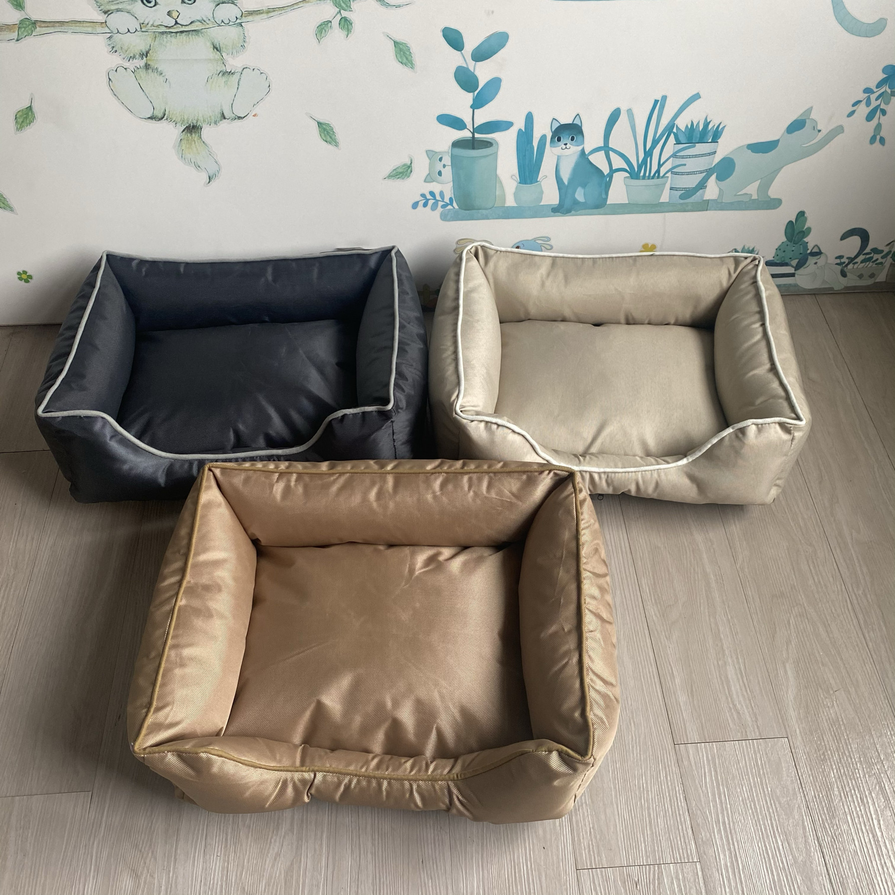 全拆洗耐抓耐咬四季牛津不粘毛耐脏耐造室外狗窝宠物窝床