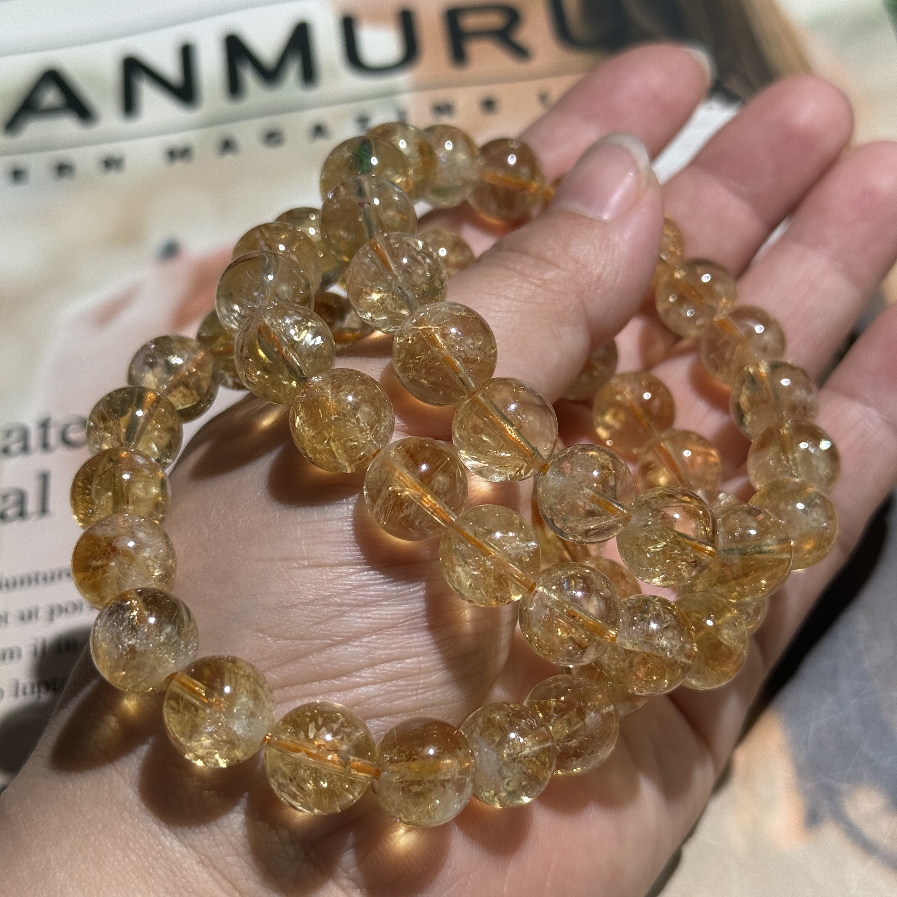 11mm碎碎冰清透梦幻晶体棉天然黄塔晶手串DIY精品手链配珠,饰品/流行首饰/时尚饰品新,奇石,淘宝优惠券,粉丝福利购,淘宝优惠卷