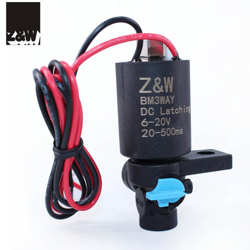 赞臣伯尔梅特款 S-390-3W 3通脉冲电磁线圈 带基座2条线