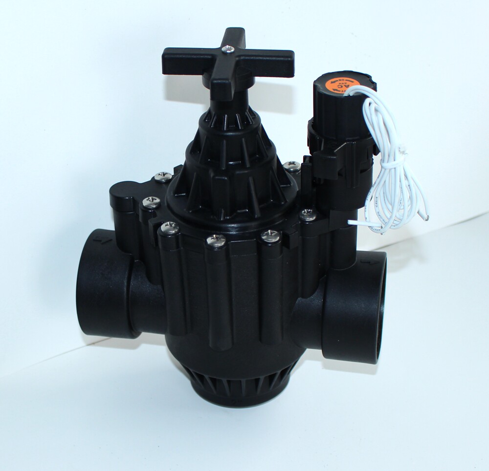 智能远程灌溉控制63管灌溉电磁阀低功耗省电型200P款农业大田灌溉