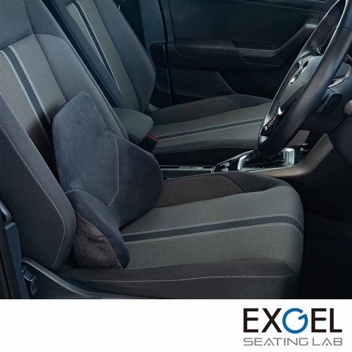 日本Exgel凝胶汽车腰靠透气支撑