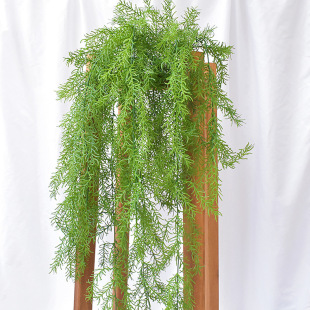 仿真绿色植物藤条金鱼草壁挂凤梨草绿植墙配材佛甲草藤蔓塑料水草