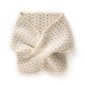 秋冬围脖cashmere山羊绒儿童宝宝男童女童婴幼针织保暖穿孔小围巾