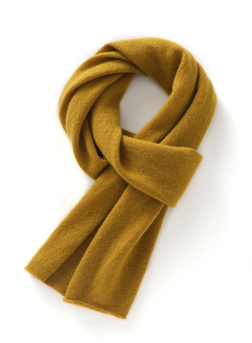 秋冬季新款 山羊绒软糯 - 7针薄款Cashmere围巾（可亲子/情侣）