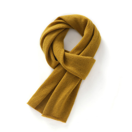 秋冬季新款 山羊绒软糯 - 7针薄款Cashmere围巾（可亲子/情侣）