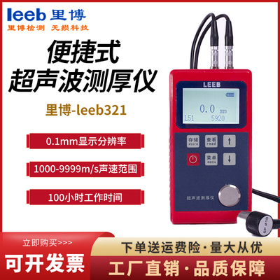 手持便携金属测厚仪里博