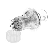 泡沫膏状头皮上药器药膏状凝胶粘稠导液梳挤压透明指环助推按摩器