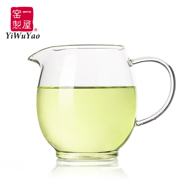 工夫茶道玻璃分茶器茶海公道杯