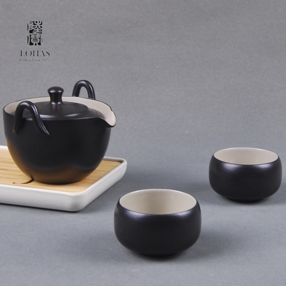 陶瓷手抓中式简约功夫茶具陆宝