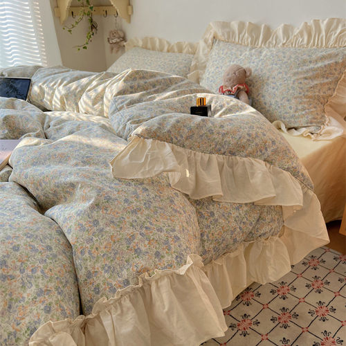 床单款四件套全棉ins小清新