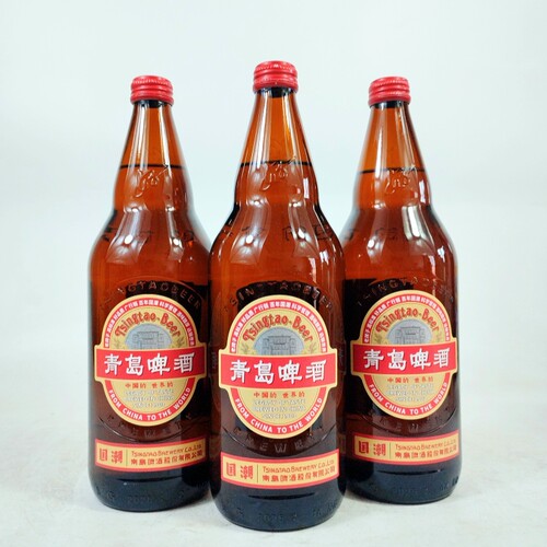 【多仓库发货】青岛啤酒国潮大肚子4.2度815mlX12瓶整箱