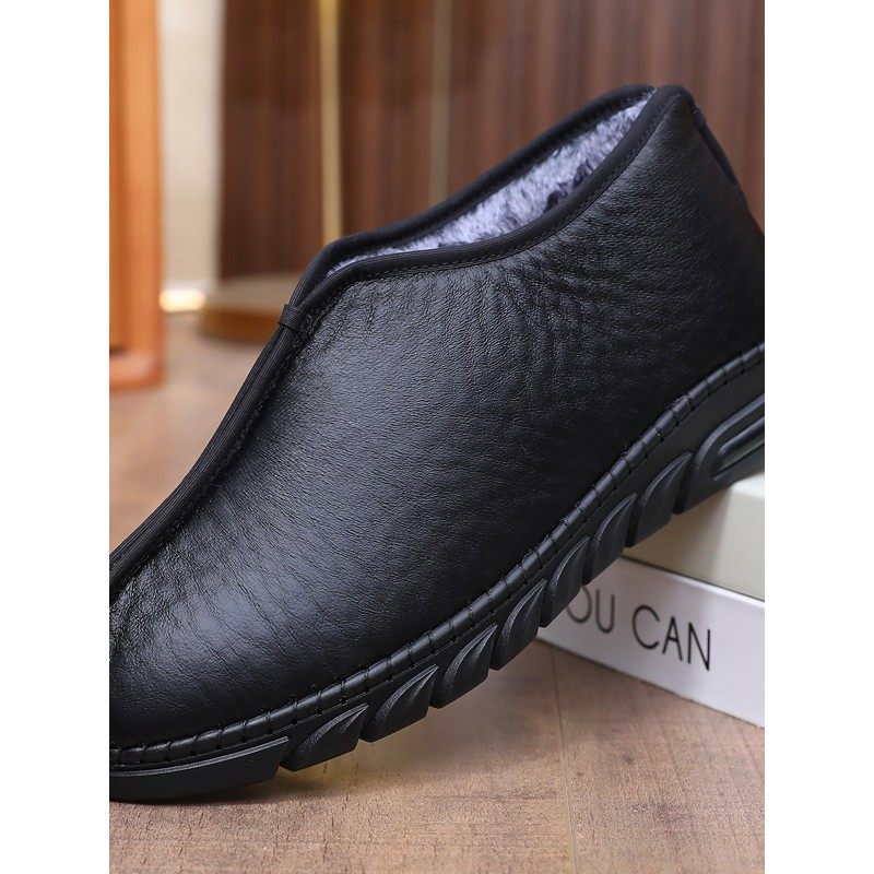 冬季男士加厚中式老头棉鞋老北京布鞋牛津软底加绒保暖一脚蹬棉鞋,流行男鞋,棉鞋,淘宝优惠券,粉丝福利购,淘宝优惠卷