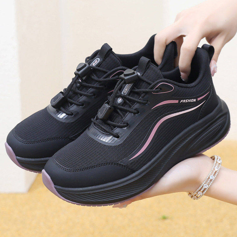 春秋女单鞋老北京布鞋厚底防滑妈妈休闲健步鞋透气舒适女士运动鞋,女鞋,健步鞋,淘宝优惠券,粉丝福利购,淘宝优惠卷